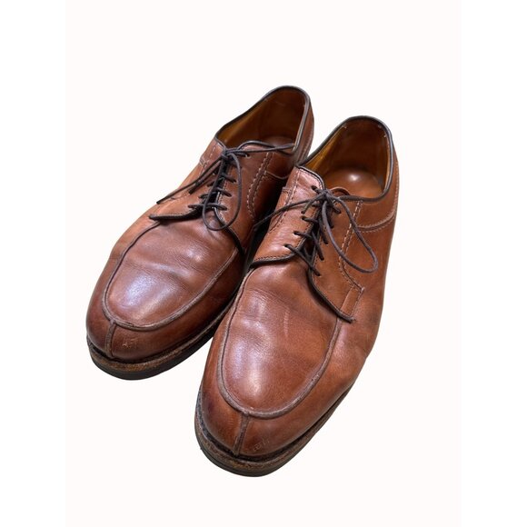 Allen Edmonds men’s brown leather dress up laced Oxford shoes SKU 4132 main image 4
